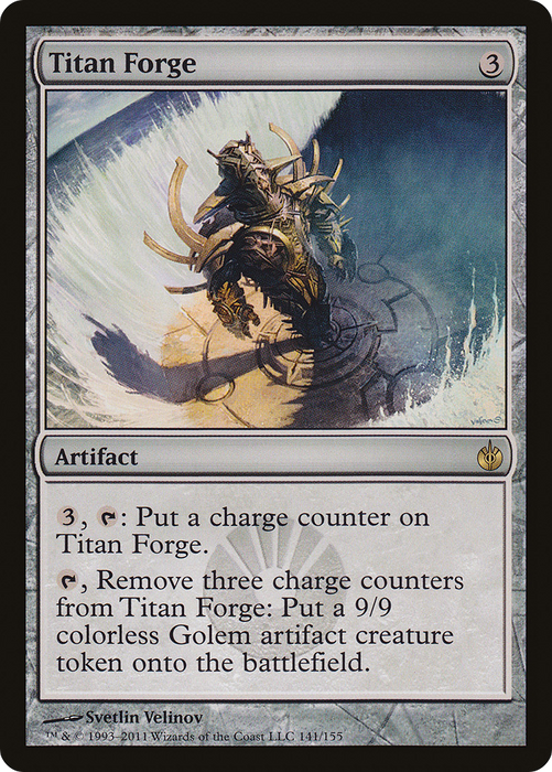Titan Forge (MBS-141) - rare - Foil
