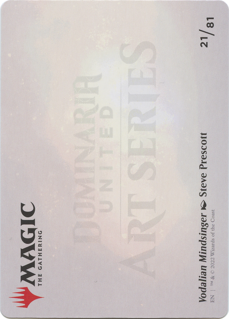 Vodalian Mindsinger // Vodalian Mindsinger (ADMU-021) - common (Borderless) - Foil