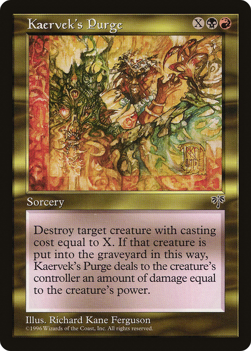 Kaervek's Purge (MIR-270) - uncommon