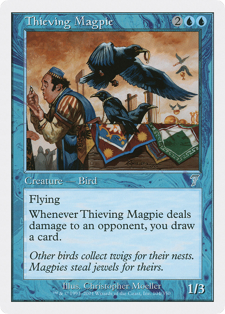 Thieving Magpie (7ED-104) - uncommon