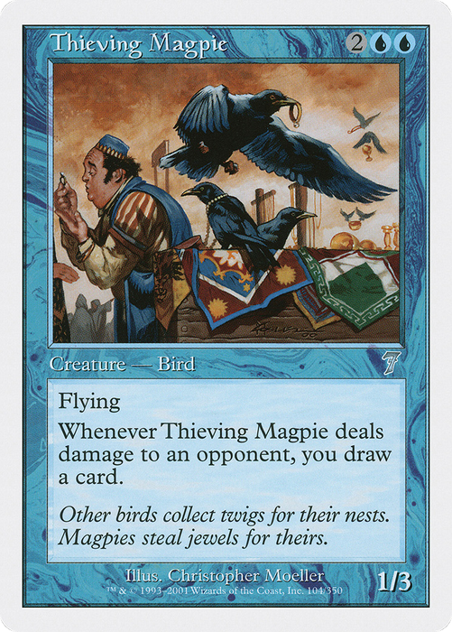 Thieving Magpie (7ED-104) - uncommon