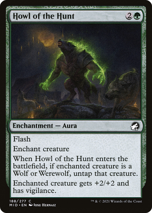 Howl of the Hunt (MID-188) - common - Foil