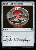 Talisman of Indulgence (M3C-312) - uncommon