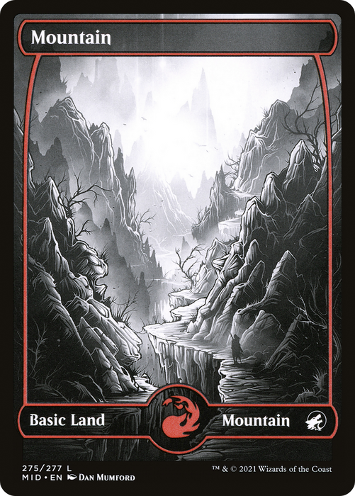 Mountain (MID-275) - common: (Full Art, Showcase)