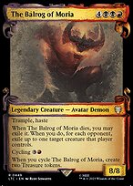 The Balrog of Moria (LTC-449) - rare: (Showcase) - Foil