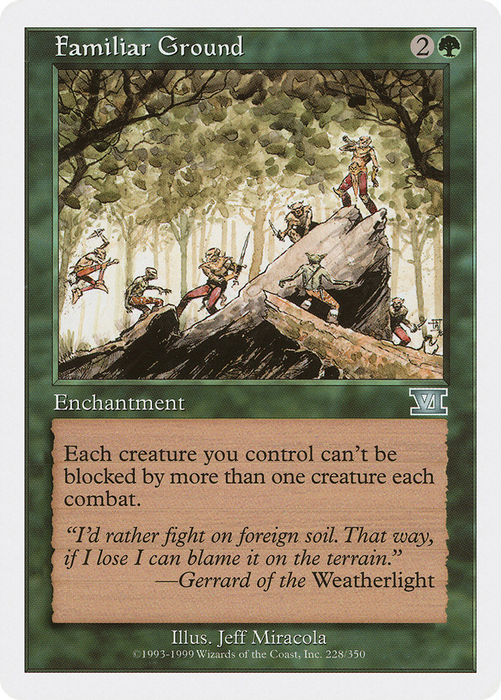 Familiar Ground (6ED-228) - uncommon