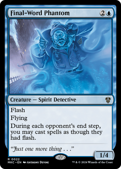 Final-Word Phantom (MKC-022) - rare