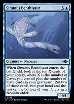 Sinuous Benthisaur (LCI-076) - uncommon - Foil
