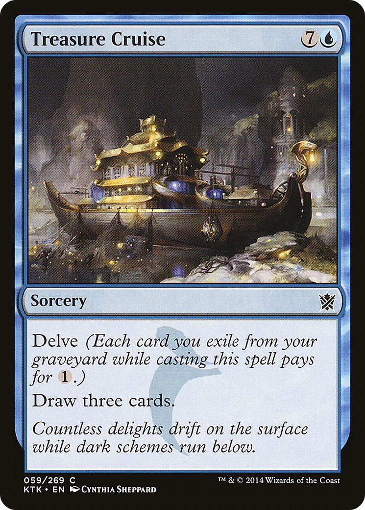 Treasure Cruise (KTK-059) - common - Foil
