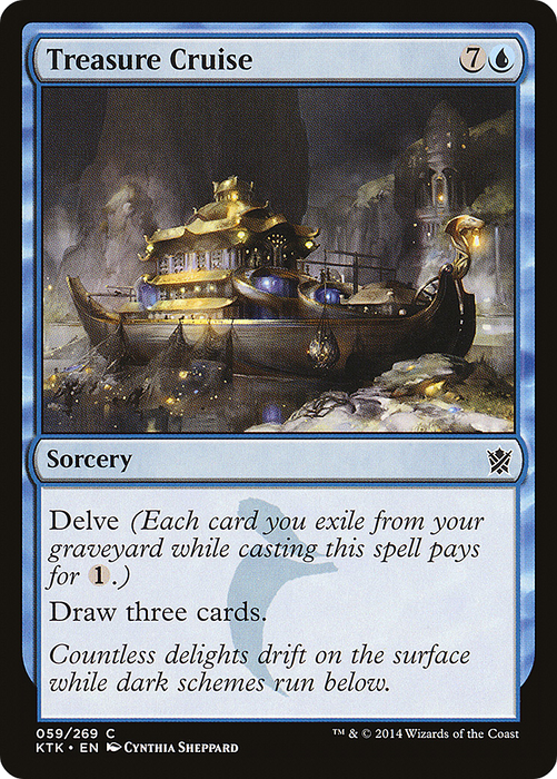 Treasure Cruise (KTK-059) - common - Foil