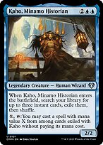 Kaho, Minamo Historian (CMM-101) - uncommon