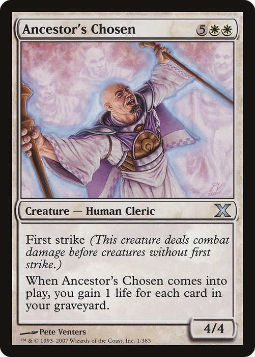 Ancestor's Chosen (10E-001) - uncommon