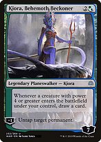 Kiora, Behemoth Beckoner (WAR-232) - uncommon