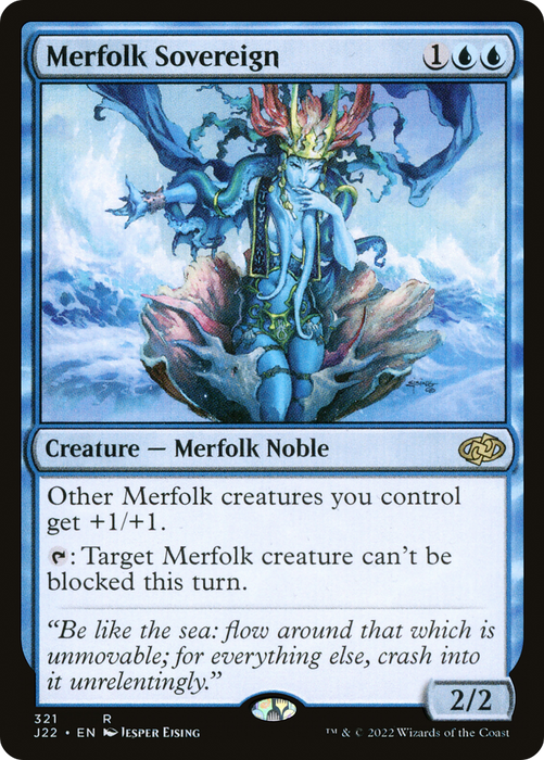Merfolk Sovereign (J22-321) - rare