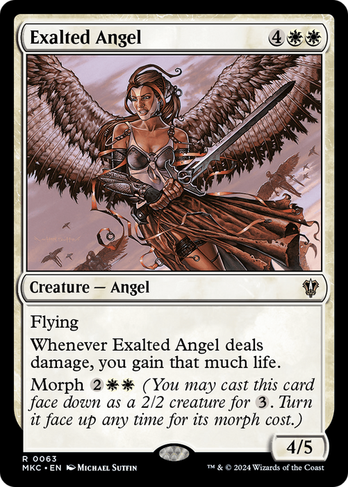 Exalted Angel (MKC-063) - rare