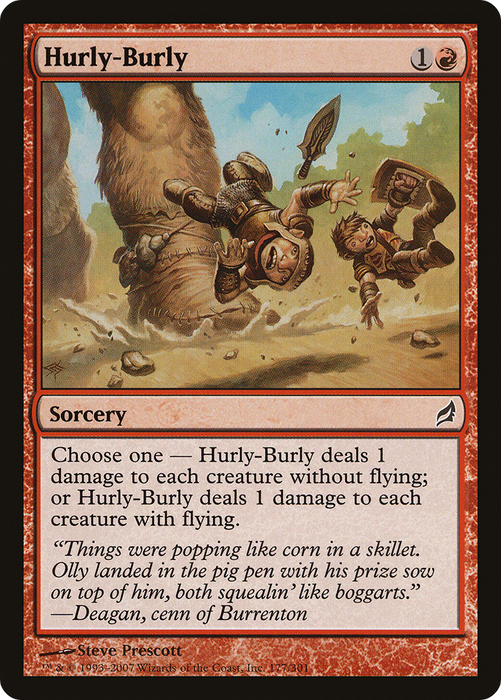 Hurly-Burly (LRW-177) - common - Foil