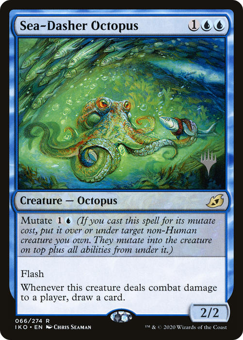 Sea-Dasher Octopus (PPIKO-66P) - rare