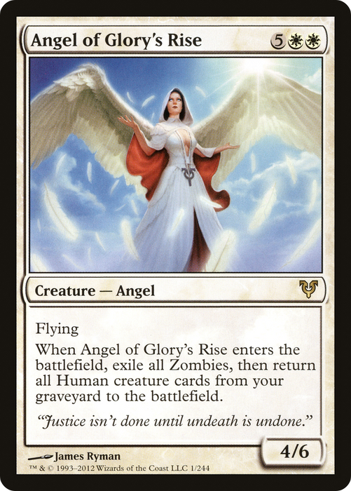 Angel of Glory's Rise (AVR-001) - rare - Foil