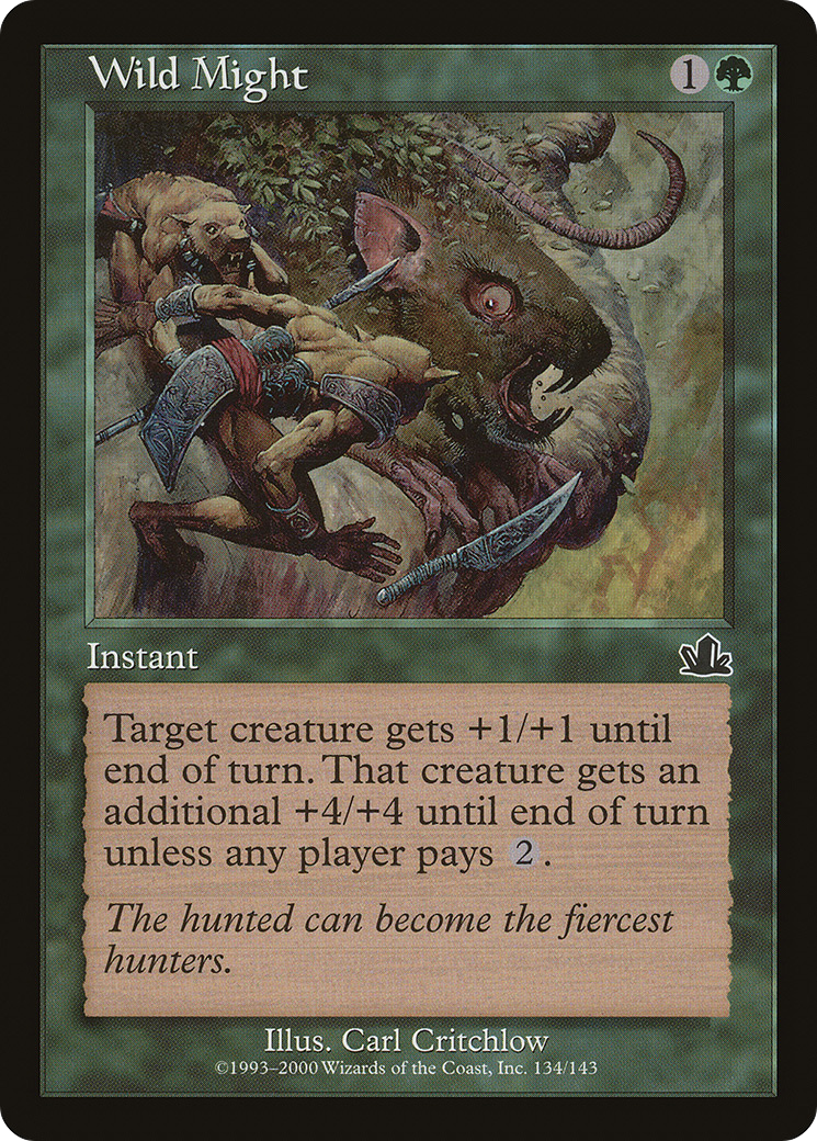 Wild Might (PCY-134) - common - Foil
