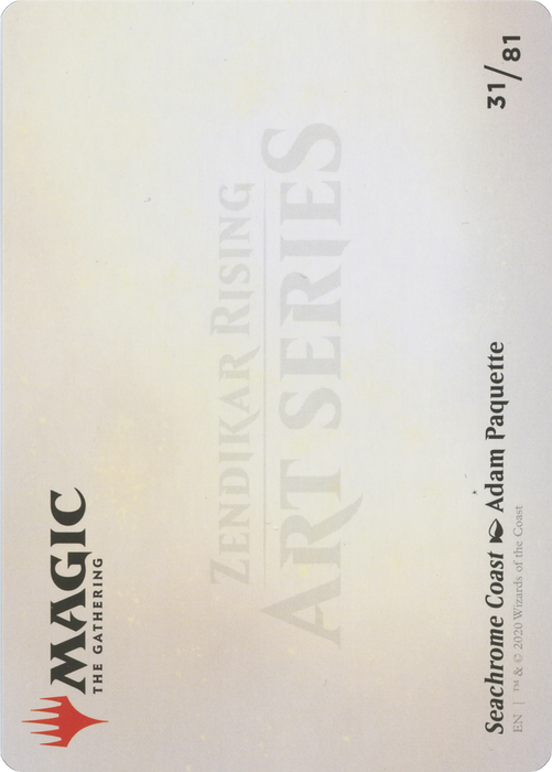 Seachrome Coast // Seachrome Coast (AZNR-031) - common (Borderless)