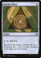 Azorius Signet (SCD-259) - uncommon
