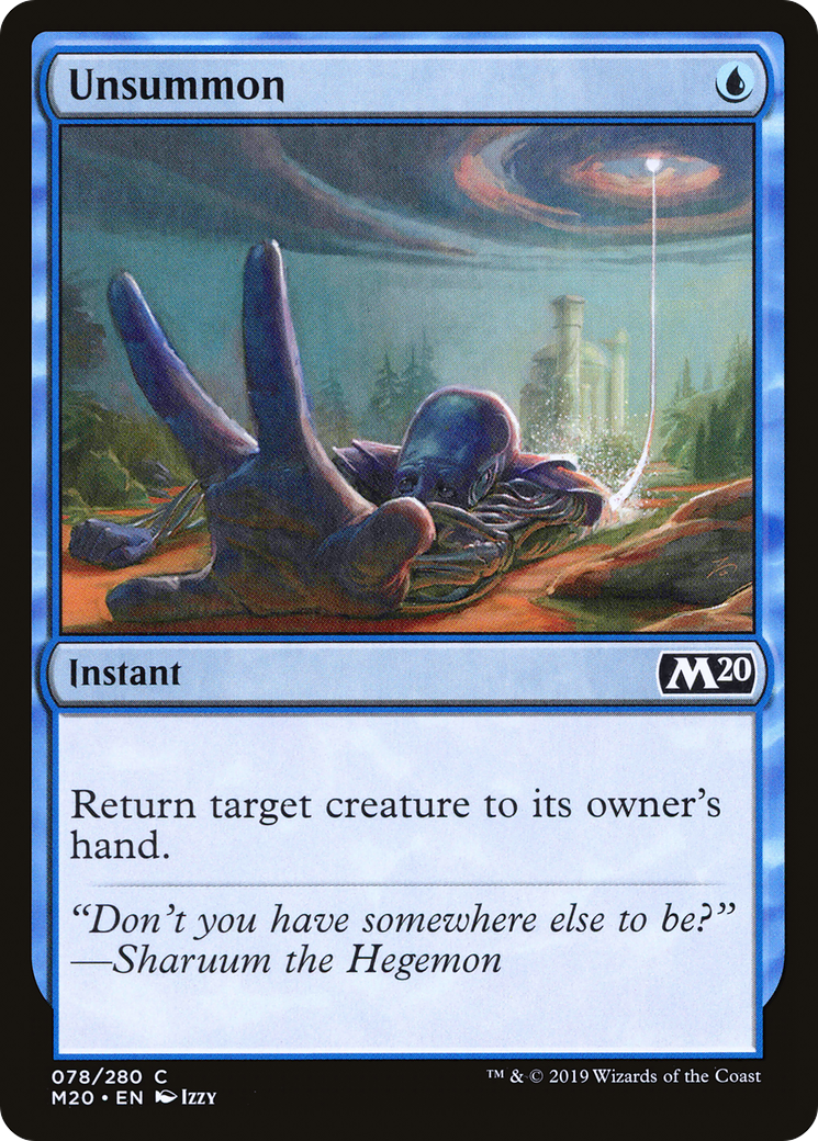Unsummon (M20-078) - common