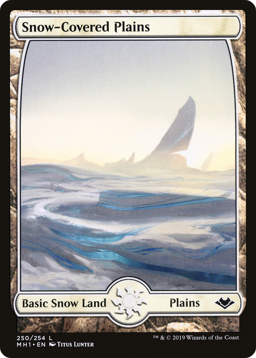 Snow-Covered Plains (MH1-250) - common - Foil