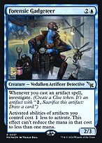 Forensic Gadgeteer (PRE-57S) - rare - Foil