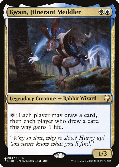 Kwain, Itinerant Meddler (LIST-CMR-284) - rare