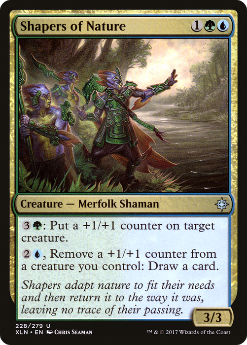 Shapers of Nature (XLN-228) - uncommon - Foil
