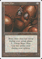 Brass Man (4ED-302) - uncommon