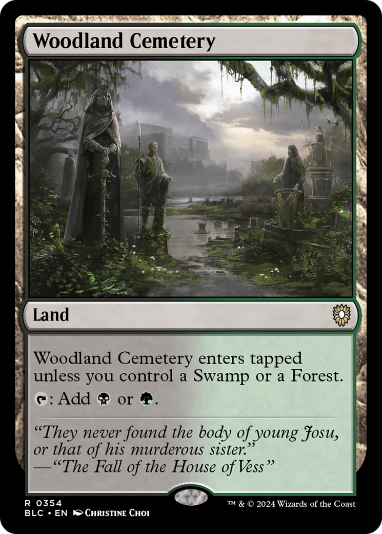 Woodland Cemetery (BLC-354) - rare