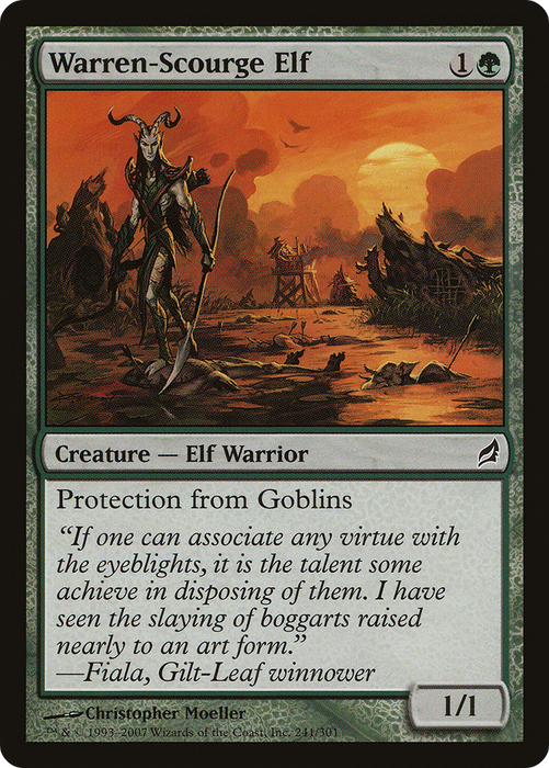 Warren-Scourge Elf (LRW-241) - common - Foil