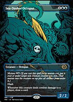 Sea-Dasher Octopus (PRM-80995) - rare - Foil