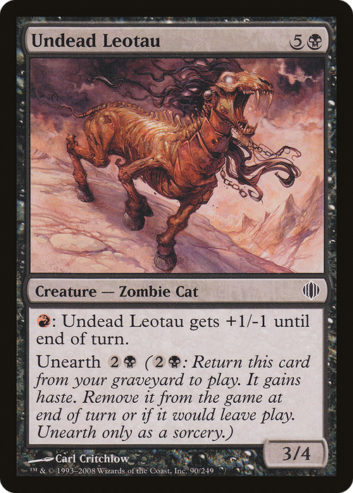 Undead Leotau (ALA-090) - common - Foil