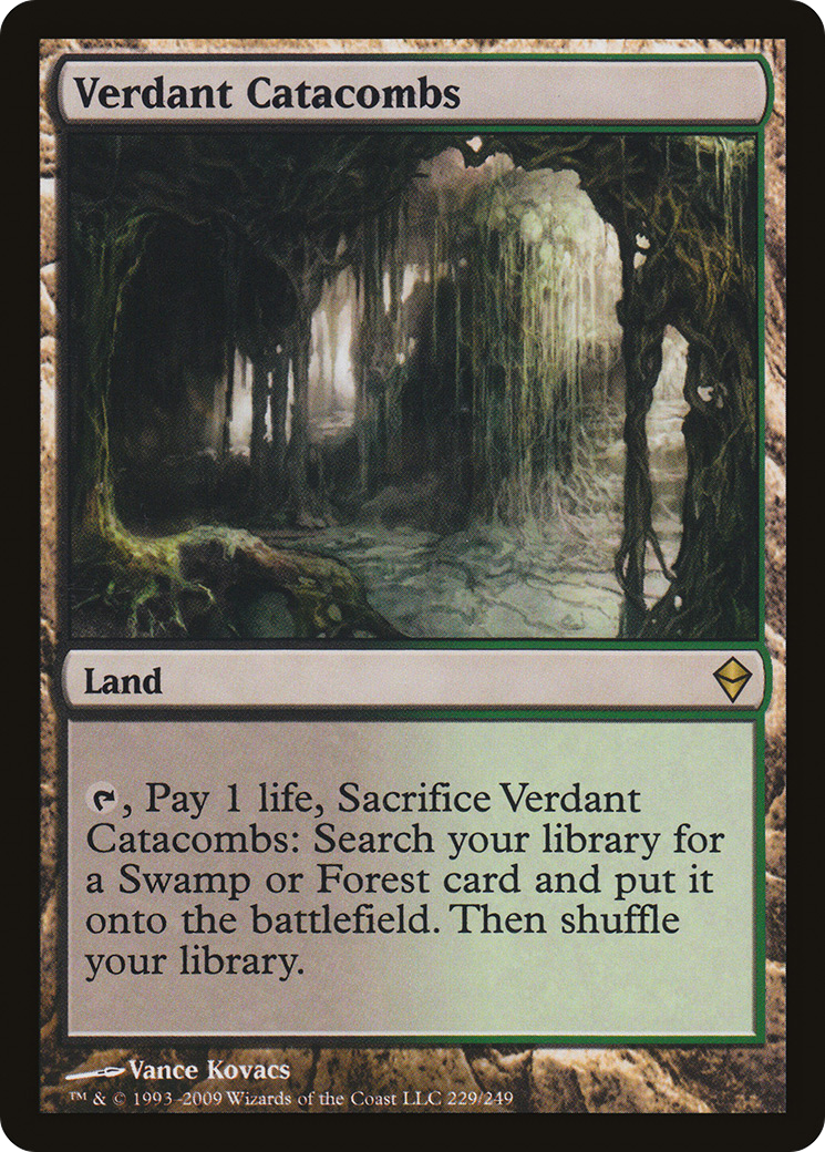 Verdant Catacombs (ZEN-229) - rare - Foil