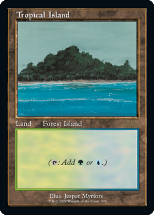 Tropical Island (30A-576) - rare