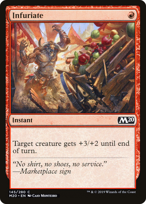 Infuriate (M20-145) - common - Foil