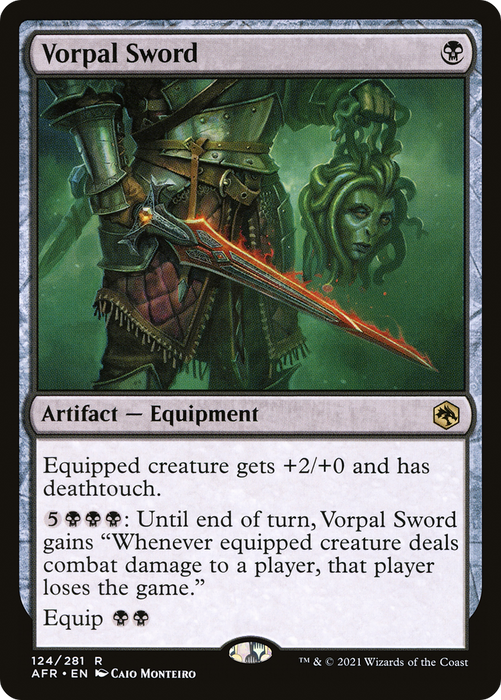 Vorpal Sword (AFR-124) - rare