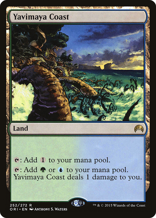 Yavimaya Coast (ORI-252) - rare - Foil