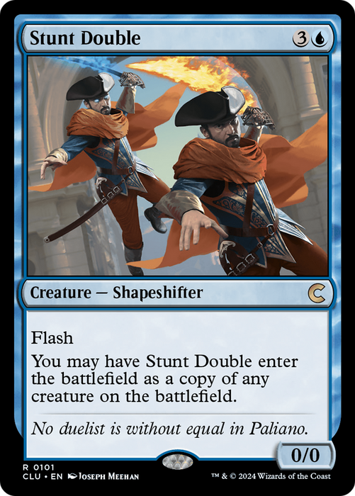 Stunt Double (CLU-101) - rare