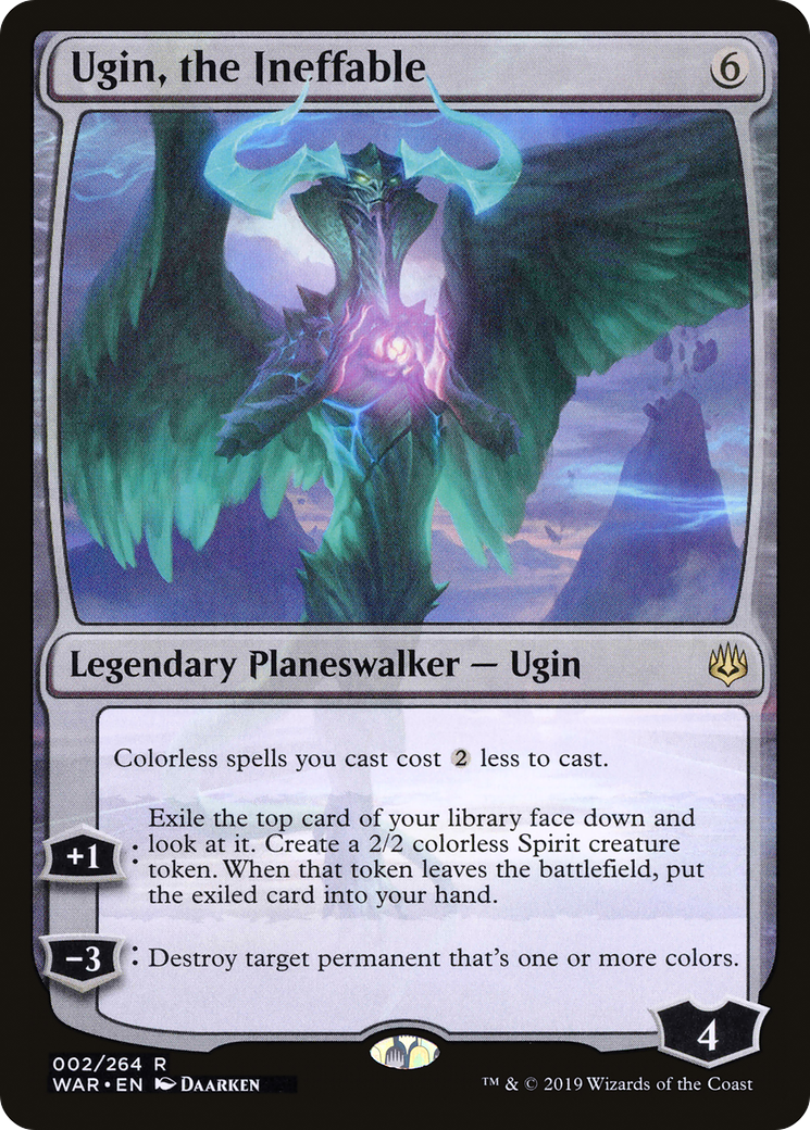 Ugin, the Ineffable (WAR-002) - rare