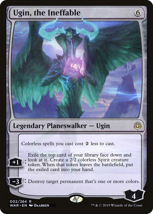 Ugin, the Ineffable (WAR-002) - rare - Foil