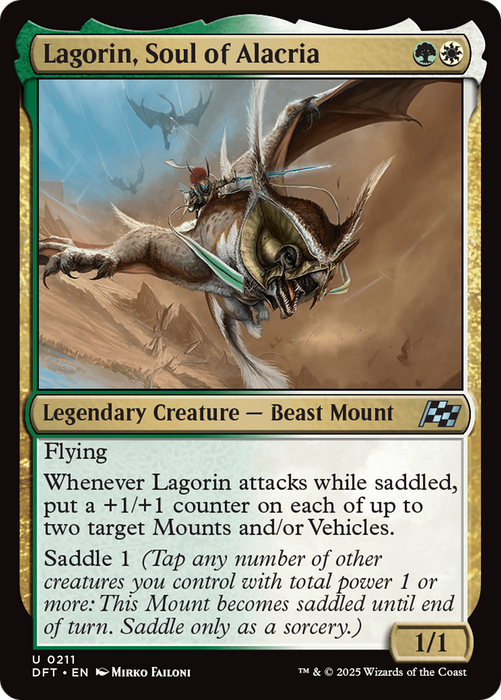Lagorin, Soul of Alacria (DFT-211) - uncommon