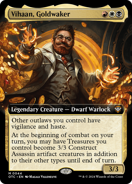Vihaan, Goldwaker (OTC-044) - mythic: (Extended Art) - Foil