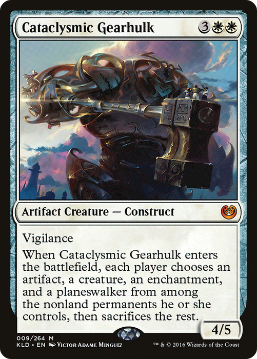 Cataclysmic Gearhulk (KLD-009) - mythic - Foil