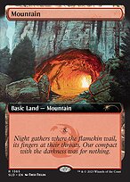Mountain (SLD-1365) - rare: (Extended Art) - Foil