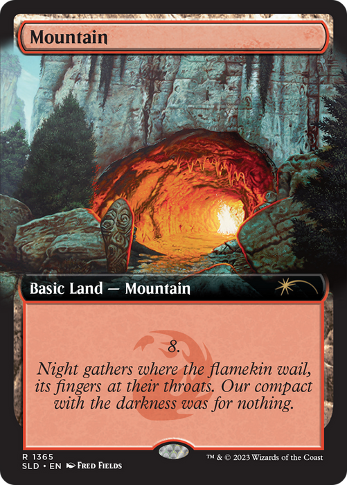 Mountain (SLD-1365) - rare: (Extended Art)