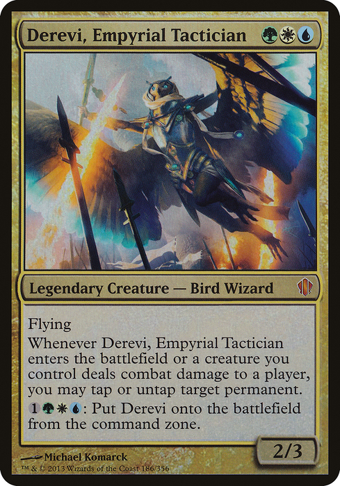 Derevi, Empyrial Tactician (OVER-186) - mythic - Foil