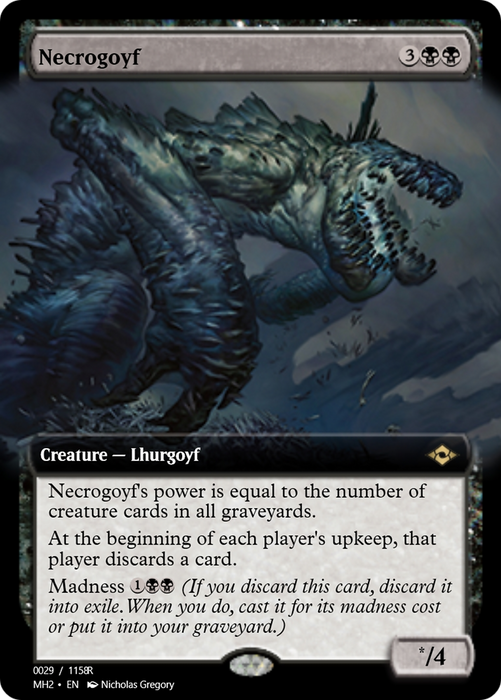 Necrogoyf (PRM-91259) - rare